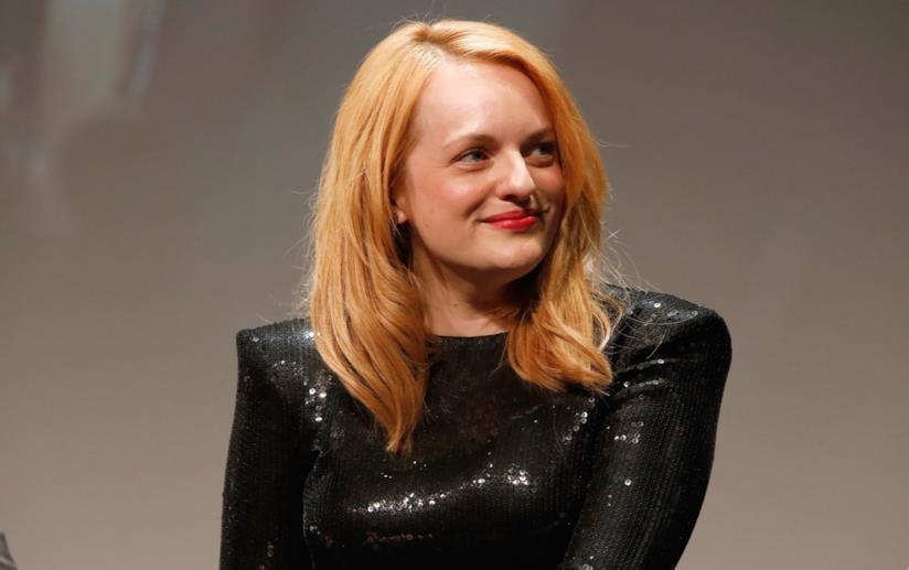 Il trend biondo fragola Elisabeth Moss in biondo fragola