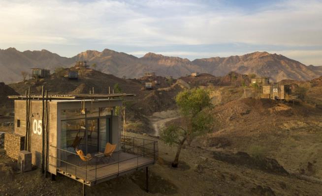 Hatta, desert destination vicino Dubai Uno scorcio di Hatta, desert destination vicino a Dubai