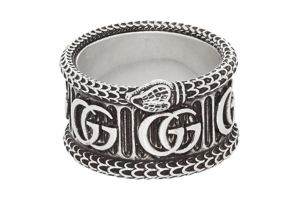 Silver GG Mormont Gucci Garden