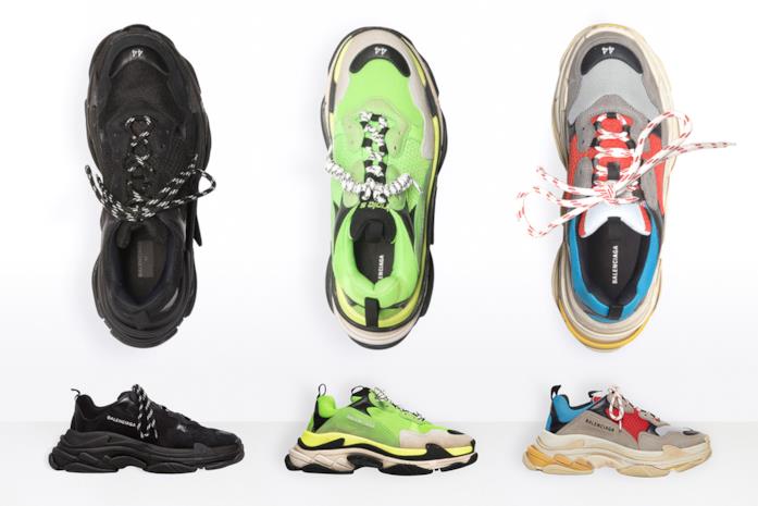 Balenciaga-Triple-S-da uomo colorate Balenciaga-Triple-S-da uomo colorate
