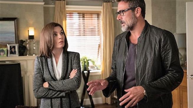 Alicia e Jason personaggi di The Good Wife Gli attori Julianna Margulies e Jeffrey Dean Morgan The Good Wife