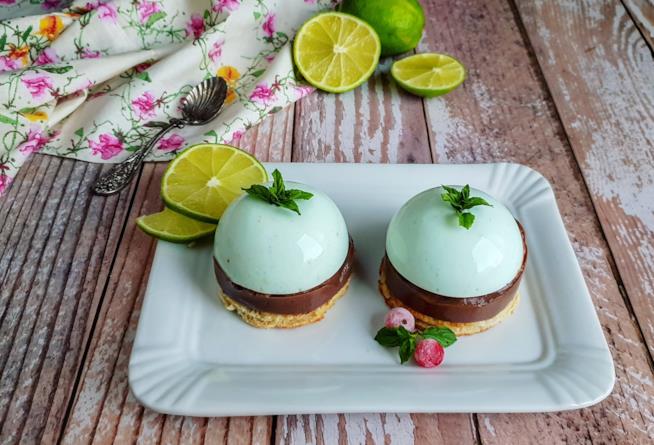 Tortini menta cacao Dolcetti con crema