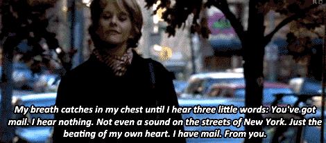 C'è post@ per te Meg Ryan in giro per New York in C'è post@ per te