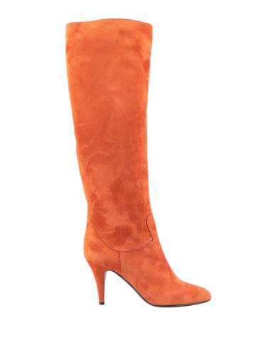 Stivali ruggine con il tacco a stiletto