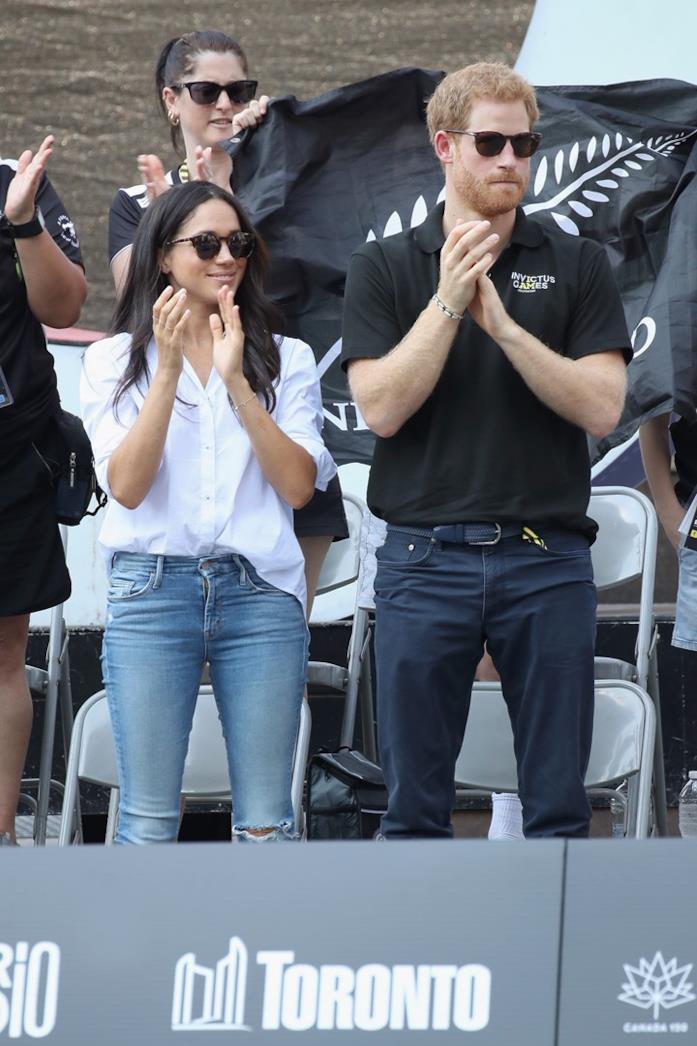 Meghan Markle e Harry Meghan Markle e Harry agli Invictus Games