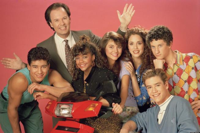 Il cast di Bayside School Saved By The Bell