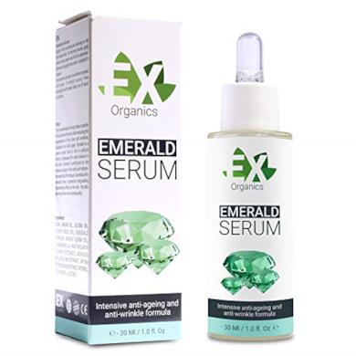 Retinol Face serum- 100% natural anti Aging formula con Retinolo e smeraldo polvere.