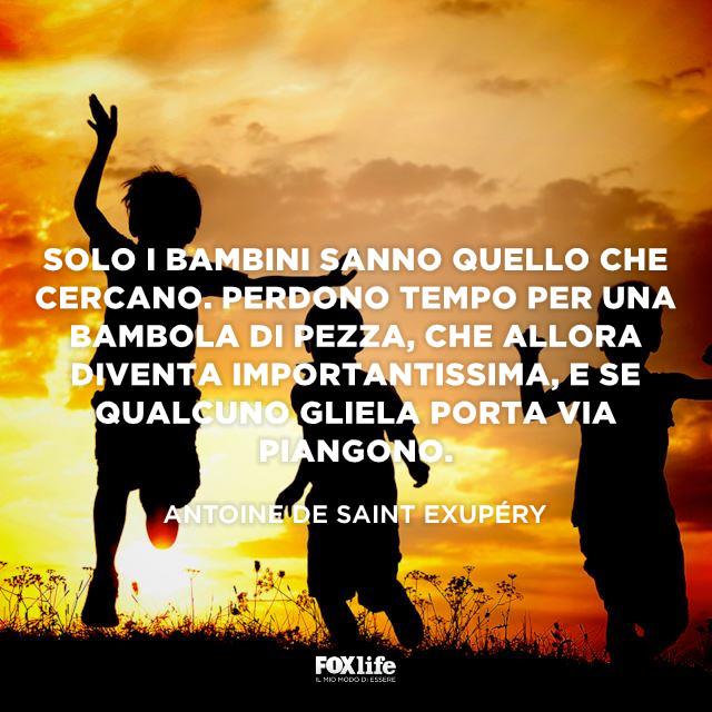 I bambini sanno cosa cercano Silhouette bambini che giocano
