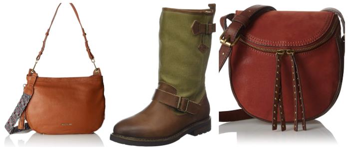 Stivali e borse cognac e terracotta di moda per l'autunno inverno 2018-19 Scarpe e borse cognac e terracotta di tendenza per l'A/I 2018-19
