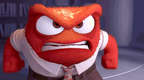 L'emozione della rabbia nel film Pixar Inside Out Rabbia