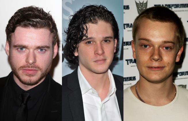 Kit Harington, Richard Madden e Alfie Allen Kit Harington, Richard Madden e Alfie Allen nel 2009