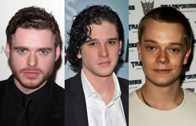 Kit Harington, Richard Madden e Alfie Allen Kit Harington, Richard Madden e Alfie Allen nel 2009