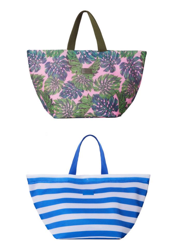 Borse da spiaggia Calzedonia Borse Calzedonia da spiaggia tropicali e rigate