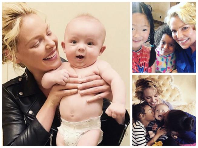Katherine Heigl festeggia la Festa della Mamma su Instagram Alcuni scatti di Katherine Heigl con i suoi figli
