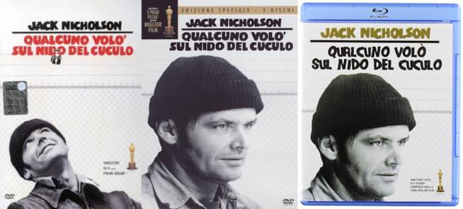 Qualcuno volò sul nido del cuculo, edizion home video Edizioni home video di Qualcuno volò sul nido del cuculo
