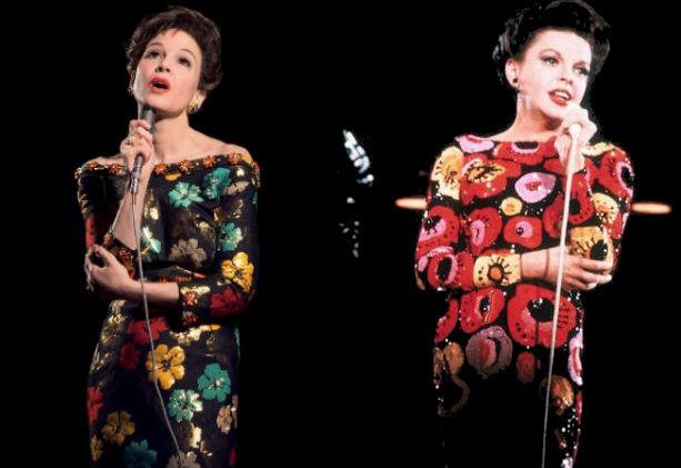 Renée Zellweger e Judy Garland Le attrici Judy Garland e Renée Zellweger