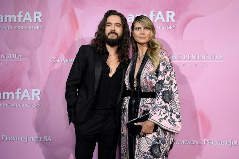 Tom Kaulitz e Heidi Klum in vacanza in Italia Tom Kaulitz e Heidi Klum