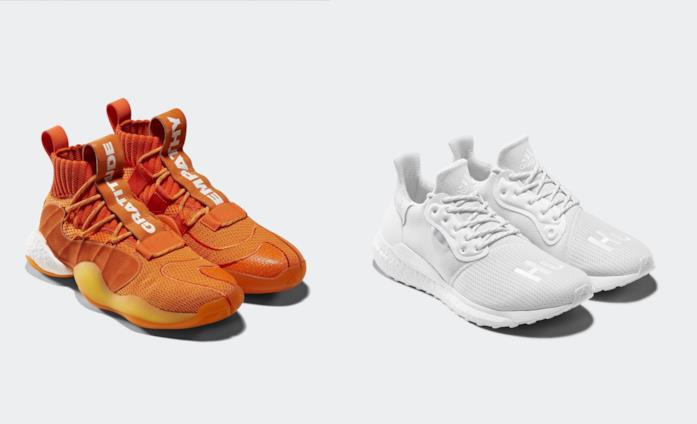 This Is Her Time: due modelli di sneaker creati da Pharrell Williams con Adidas Due modelli delle scarpe create da Pharrell Williams con Adidas