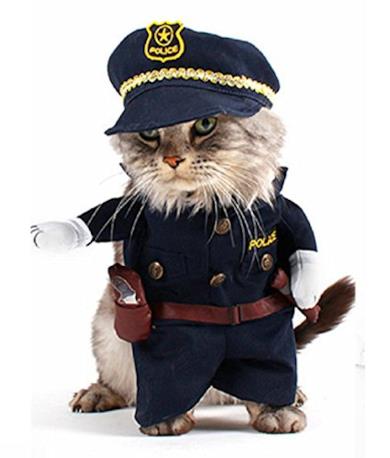 Costume da Poliziotto Gatto