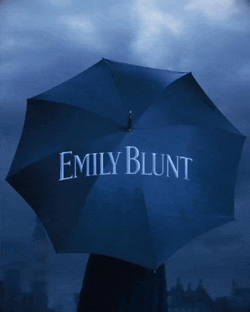 Emily Blunt è Mary Poppins Emily Blunt nei panni di Mary Poppins