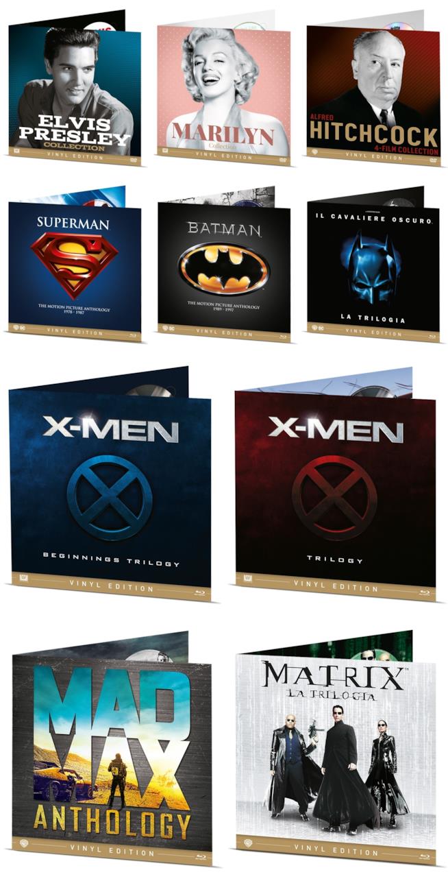 Film DVD e Blu-Ray in Edizione Vinyl di Warner Cofanetti dell'edizione Vinyl di Warner Bros.