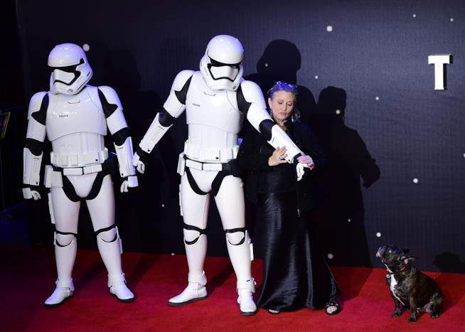 Carrie Fisher ha avuto una relazione con David Bowie e Freddie Mercury L'attrice Carrie Fisher