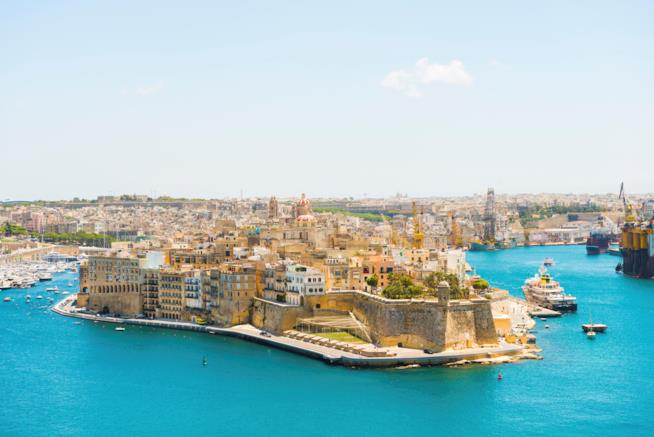 Malta, panoramica dall'alto Malta, panoramica dall'alto