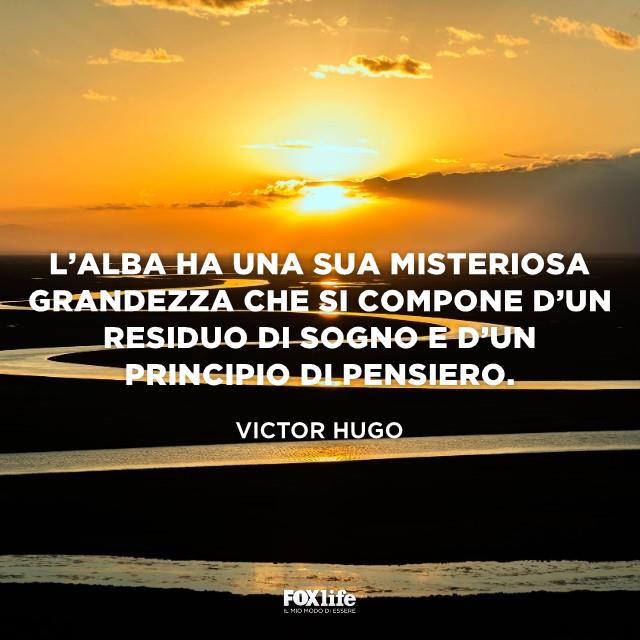 Citazione Victor Hugo Fiume tra le langhe