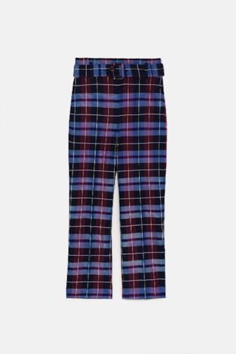 Pantaloni a quadri