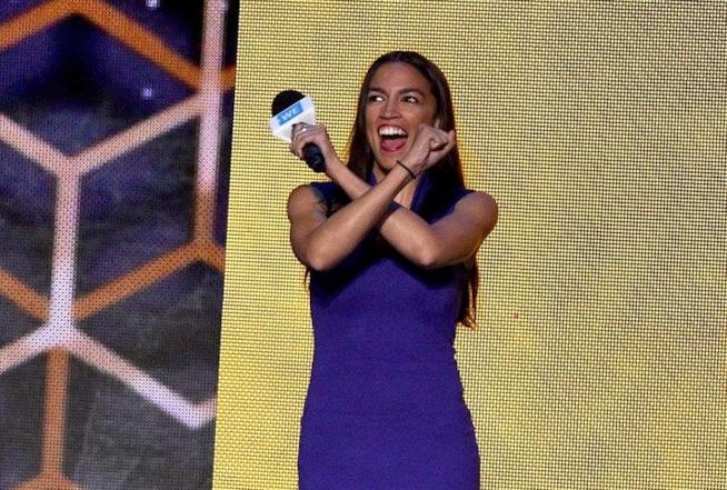 La deputata Alexandria Ocasio-Cortez Alexandria Ocasio-Cortez