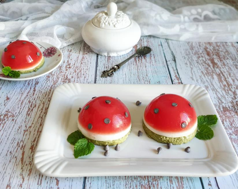 Semifreddo di anguria Dolcetti al cucchiaio