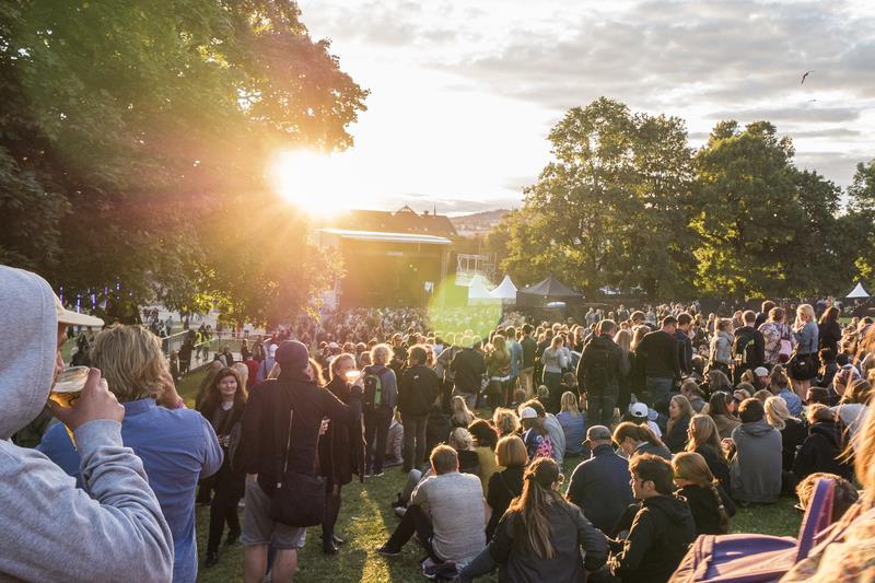 L' Il pubblico all'Øya Festival