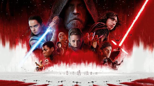 La recensione di Star Wars: Gli ultimi jedi Il poster di Star Wars: Gli ultimi jedi