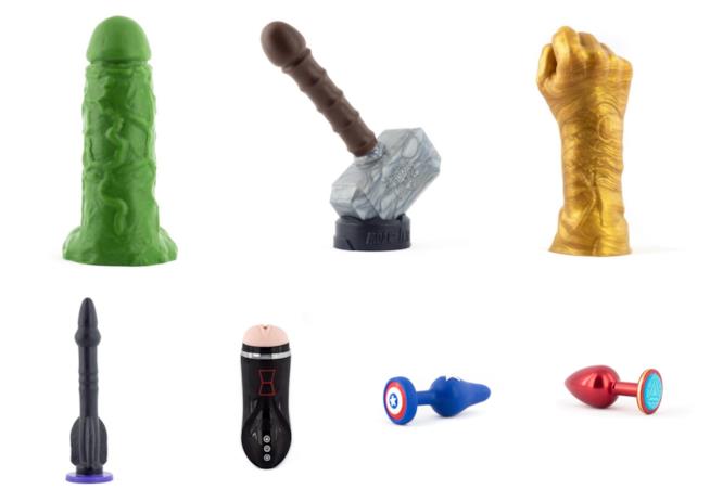 Induglers,i sex toys degli Avengers Induglers,i sex toys ispirati agli Avengers
