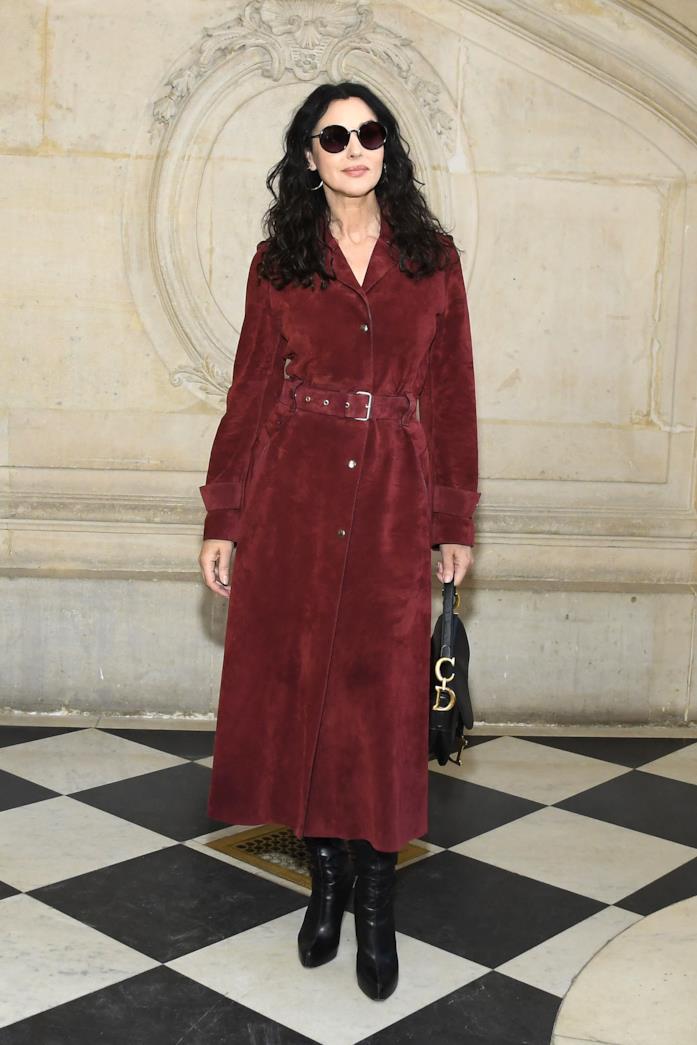 Monica Bellucci alla sfilata Dior Haute Couture a Parigi Monica Bellucci alla sfilata Dior Haute Couture a Parigi