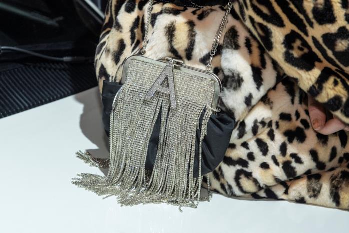 Borse autunno 2019 Borsa The Attico con strass per autunno 2019
