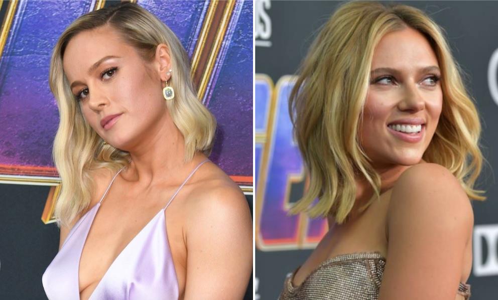 Brie Larson e Scarlett Johansson
