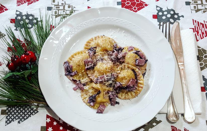 Ravioli Pasta fresca ripiena
