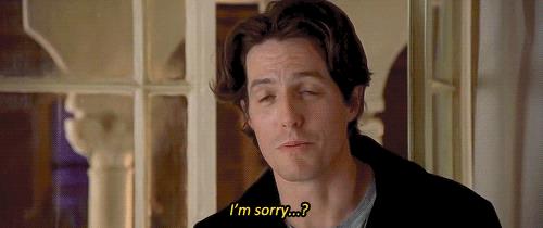 Hugh Grant Un primo piano di Daniel