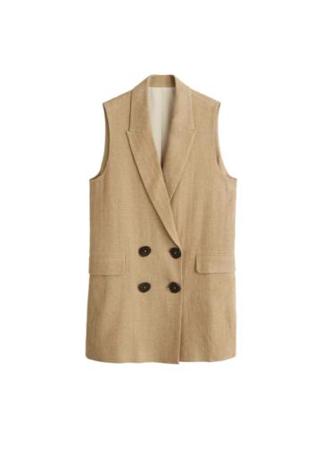 Gilet in lino