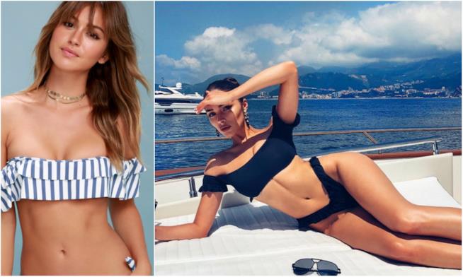 Il bikini modello off-the-shoulder Modelli di bikini off-the-shoulder