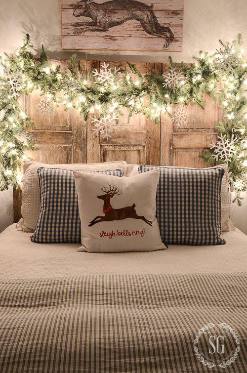Letto natalizio Camera da letto di Natale