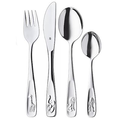 WMF Savana 1280056040 Posate per Bambini, 4 Pezzi