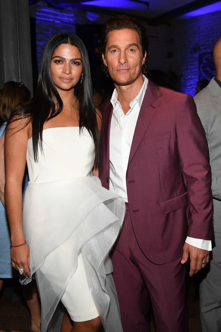 Matthew McConaughey e la moglie Camila Alves a Toronto Matthew McConaughey e la moglie