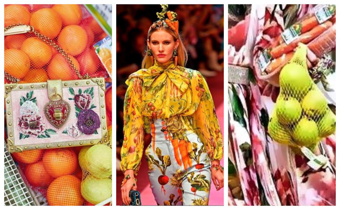Vestiti, borse e accessori con la stampa della frutta per l'estate 2018