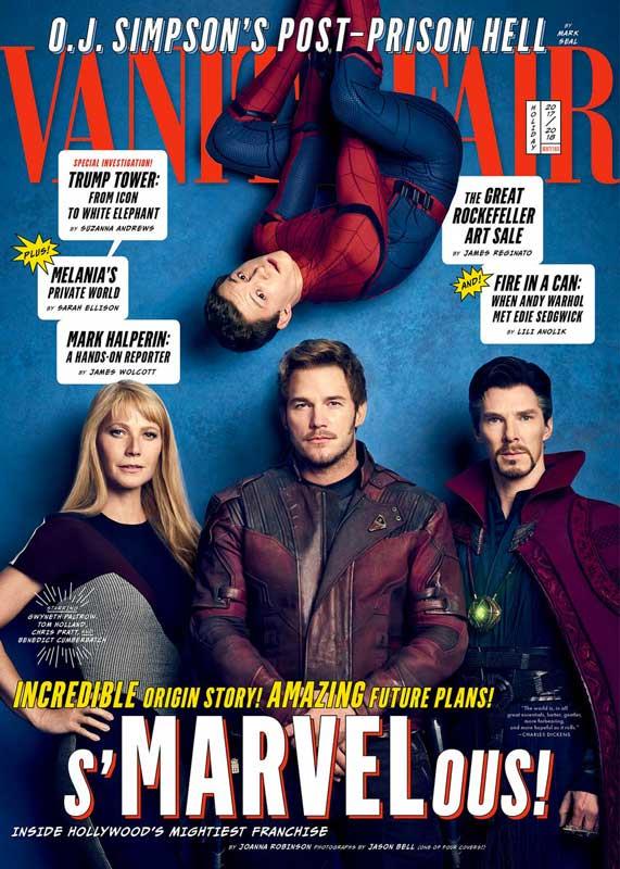 La quarta variant cover di Vanity Fair Gli Avengers sulle copertine di Vanity Fair