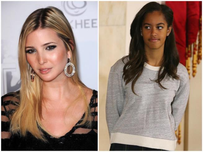 Ivanka Trump prende le difese di Malia Obama, al centro del gossip per il suo primo amore Ivanka Trump e Malia Obama