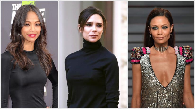Victoria Beckham confonde Thandie Newton con Zoe Saldana Zoe Saldana, Victoria Beckham, Thandie Newton