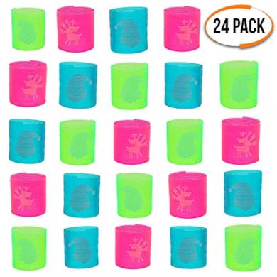 24 Molle a Tema Natalizio in 3 Colori