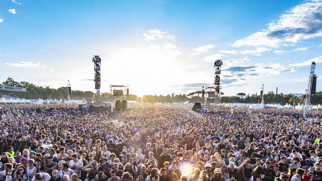 Firenze Rocks Il palco di Firenze Rocks
